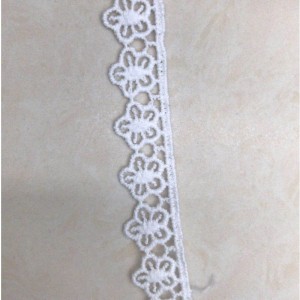 ลูกไม้ผ้าไหมนม 20 # lace ลูกไม้โพลีเอสเตอร์ / ไนลอน lace ลูกไม้ผ้าฝ้าย