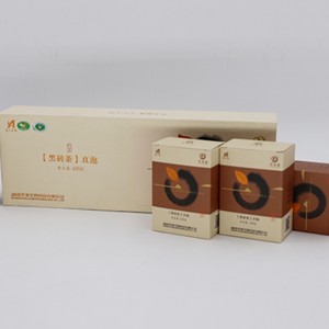 ชาดำมณฑลหูหนาน anhua ชาดำชาการดูแลสุขภาพ