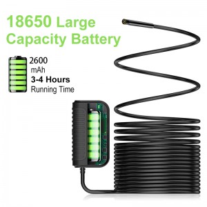 ออโต้โฟกัสไร้สาย Endoscope 5.0 ล้านพิกเซล HD WiFi Borescope ตรวจสอบกันน้ำงู Camerafor Android, iOS และ Windows, iPhone, Samsung, แท็บเล็ต, Mac 3.28ft