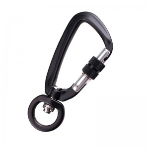 เบ็ดกลางแจ้งปีนหน้าผาตั้งแคมป์หลักล็อค carabiner มัลติฟังก์ชั่นเขาตะขอหัวเข็มขัดปีนเขากลางแจ้งรวดเร็วจับด่วนตกอย่างรวดเร็วอุ...