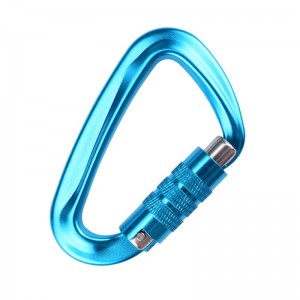ตะขอกลางแจ้งปีนหน้าผาตั้งแคมป์ล็อคหลัก carabiner มัลติฟังก์ชั่นเขาตะขอหัวเข็มขัดภูเขากลางแจ้งจับรวดเร็วตกอย่างรวดเร็วอุปกรณ์...