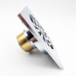 กับดักพื้นสี่เหลี่ยมระบายน้ำทิ้ง