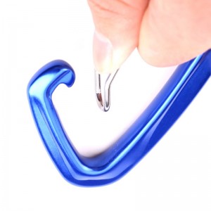 กลางแจ้งตะขอปีนหน้าผาหลักล็อค c arabiner มัลติฟังก์ชั่ carabiner carabiner กลางแจ้งด่วนจับตกอย่างรวดเร็วอุปกรณ์ความปลอดภัยล็อคละเอียดหล...