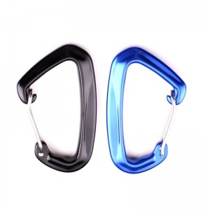 กลางแจ้งตะขอปีนหน้าผาหลักล็อค c arabiner มัลติฟังก์ชั่ carabiner carabiner กลางแจ้งด่วนจับตกอย่างรวดเร็วอุปกรณ์ความปลอดภัยล็อคละเอียดหล...