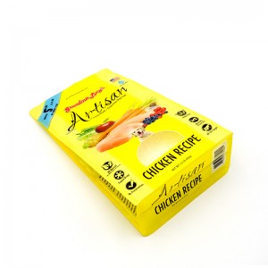 กระเป๋ากล่องเกรดอาหารวัสดุกราเวียร์การพิมพ์