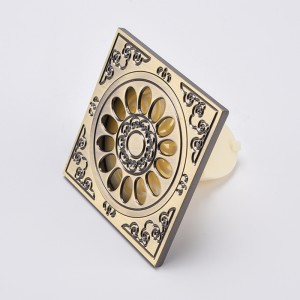 ท่อระบายน้ำฝักบัวอาบน้ำสำหรับตกแต่งพื้น pvc pvc