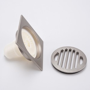 ทองเหลืองนิกเกิลห้องน้ำห้องอาบน้ำฝักบัวชั้นตะแกรงดักท่อระบายน้ำราคา