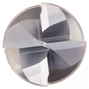 ดอกกัดโซลิดคาร์ไบด์, เคลือบ AlTiN, 4 ขลุ่ย, 3/8 \"เส้นผ่าศูนย์กลาง, 3/8\" ก้าน, 1 \"ความยาวของการตัด, 2-1 / 2\" ความยาวโดยรวม...