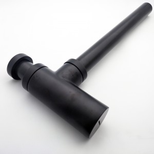 กับดักท่อกาลักน้ำสีดำทองเหลือง