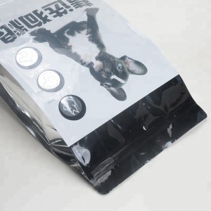 1 กิโลกรัม 2 กิโลกรัม 5 กิโลกรัม 2.5 กิโลกรัม 10 กิโลกรัมถุงอาหารสุนัขที่มีก้นแบนขายส่ง