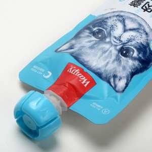 พวยกระเป๋าขายส่งกระเป๋าใส่อาหารแมวอลูมิเนียม