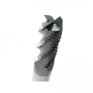 ดอกกัดโซลิดคาร์ไบด์แข็ง HRC45 พร้อมเคลือบ Tialn, 4 ขลุ่ย, เส้นผ่านศูนย์กลาง 1/4 \", ก้าน 1/4\", 3/4 \"ความยาวของการตัด, 2\" ความยาวโดยรวม...