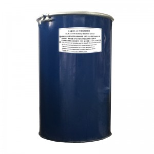 เทน้ำยาและซิลิโคน tranparent / acetoxy tranparent จำนวนมากในถัง