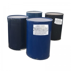 เทน้ำยาและซิลิโคน tranparent / acetoxy tranparent จำนวนมากในถัง