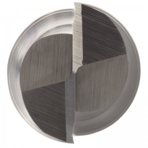 ดอกกัดปลายคาร์ไบด์สแควร์, นิ้ว, เสร็จสิ้น, ไม่เคลือบผิว (สดใส), การตัดหยาบและการตกแต่ง, เกลียว 30 องศา, 2 ขลุ่ย, 4 \"ความยาวโดยรวม, 0....