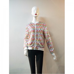 แจ็คเก็ตปักเลื่อมสำหรับสุภาพสตรี RLWJ0005