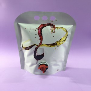 จีนผู้จัดจำหน่ายขายส่ง 3L 5L ถุงฟอยล์อลูมิเนียมถุงไวน์ในกล่อง