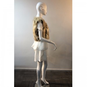 สีขนสั้นของสตรี FUR GILET RLWF0013