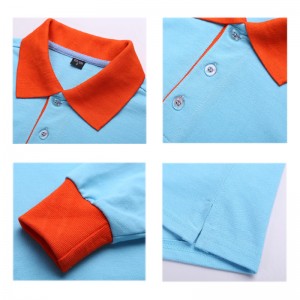 เสื้อเชิ้ตแขนยาวคอปกตัดกัน