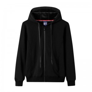 เสื้อสเวตเตอร์ขนแกะมีฮู้ดคลุมด้วยซิป # 8017