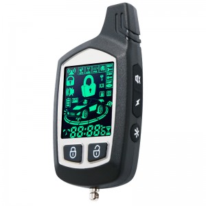 สองทางจอแอลซีดียานพาหนะรถยนต์รหัสขโมยและรายการ keyless ระยะไกล