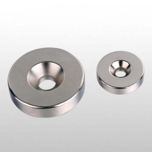 แม่เหล็กนีโอดิเมียม countersunk แข็งแรง 2019
