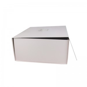 กล่องของขวัญแม่เหล็กรูปร่างหรูหราแบบกำหนดเองสำหรับบรรจุภัณฑ์เครื่องสำอาง