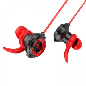 E-sports พร้อมไมโครโฟนที่ถอดออกได้โทรศัพท์มือถือและคอมพิวเตอร์โดยใช้ Gaming Headphone