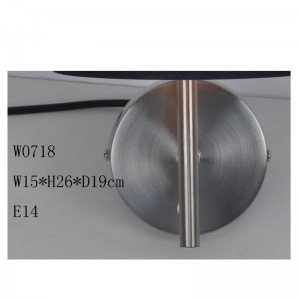 โคมไฟติดผนังลายผ้าตัดด้วยเลเซอร์