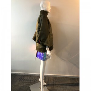 BAT BATSLEEVE COAT ของสุภาพสตรีใน KHAKI RLWPC0043