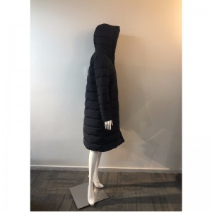 เสื้อยาวสีดำของสตรี RLWPC0056