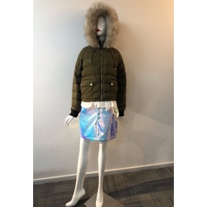 เสื้อโค้ทสำหรับสตรีใน KHAKI RLWPC0085