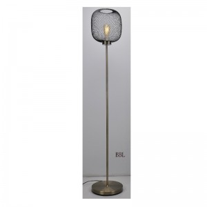 โคมไฟตั้งพื้นทันสมัยพร้อมตาข่ายสี