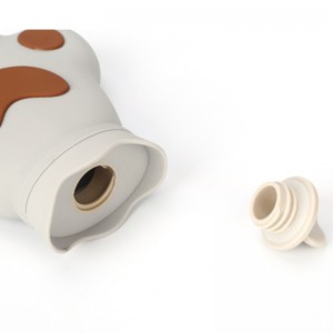 ซิลิโคนกระเป๋าน้ำร้อนมินิป้องกันการระเบิดกระเป๋ากำมะหยี่ที่อบอุ่น