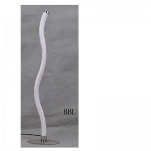 โคมไฟตั้งโต๊ะ LED ทรงคลื่นคริลิค