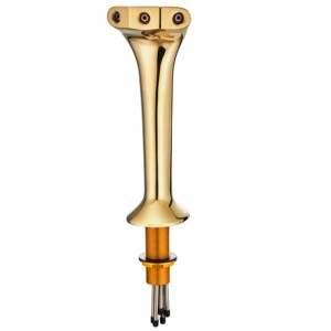 ทองเหลืองที่บ้านต้มเบียร์งูเห่าออกแบบหอเบียร์ที่มีหนึ่ง / สอง / สาม / สี่หลุมโครเมี่ยมชุบเบียร์ทาวเวอร์ต้มอุปกรณ์เครื่องมือ...