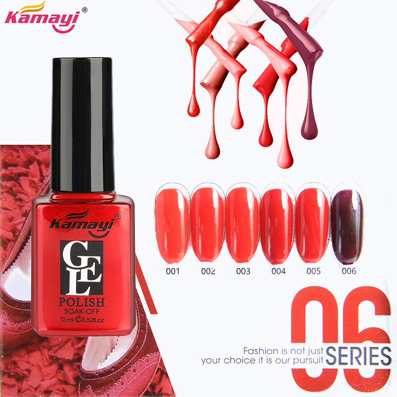 Kamayi ขายร้อน 12 มิลลิลิตรมืออาชีพอินทรีย์สียูวีเจลยาทาเล็บสีเขียวสไตล์เจลโปแลนด์สำหรับเล็บ