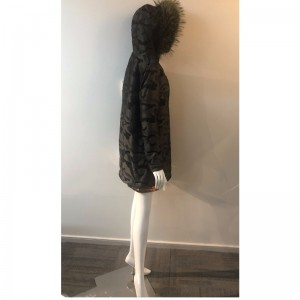 เสื้อโค้ท HOODED สำหรับสุภาพสตรีของ RLWPC0042