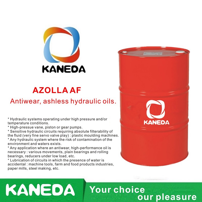 KANEDA AZOLLA AF Antiwear, น้ำมันไฮดรอลิกแบบไร้ขี้เถ้า