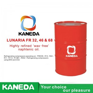 KANEDA LUNARIA FR 32, 46 \u0026 68 น้ำมัน naphtenic ‘ที่ไม่มีส่วนผสมของขี้ผึ้ง