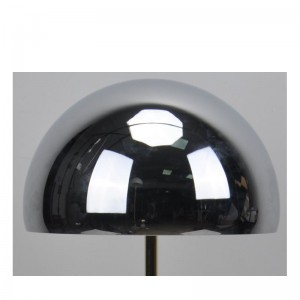 โคมไฟตั้งโต๊ะ LED ที่มีฐานหินอ่อนสีขาว