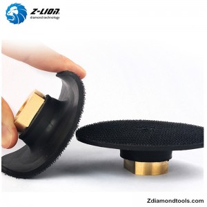 Z-LION ZL-A0013 แผ่นขัดเพชรเครื่องมือแผ่นหลังตัวยึดพร้อมเรซิ่น