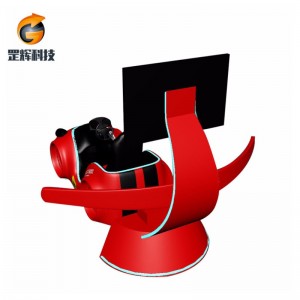 Racing Simulator VR Machine Global hot theme สวนสนุกขายอุปกรณ์สาม vle vr racing car