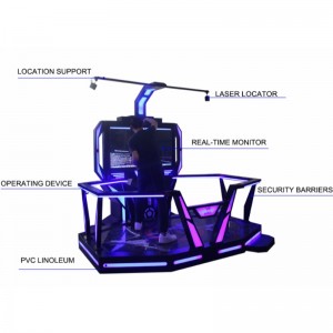 HTC Walking Space เกมจำลองการยิง \/ มวย \/ กระบี่แบบโต้ตอบ