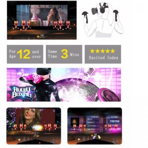 ในร่ม 9d vr เพลงเต้นเกมเครื่องจำลองนักเต้น