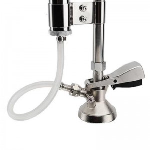 สแตนเลสหลอดปาร์ตี้ปั๊มถังท่อบาร์เรลอเมริกันที่มี 5/8 \\\\ \'g coupler