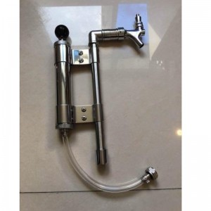 สแตนเลสหลอดปาร์ตี้ปั๊มถังท่อบาร์เรลอเมริกันที่มี 5/8 \\\\ \'g coupler