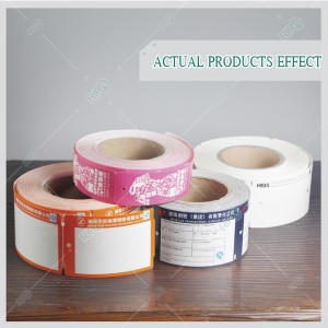 แท็กแขวนเหล็กที่มีความทนทานยาวนานแท็กที่มีความอิ่มตัวของสีสูง