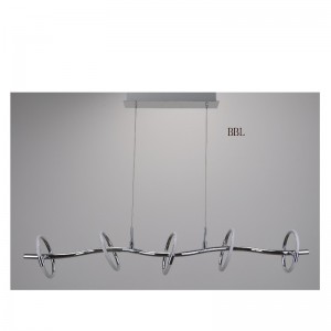 กลมอลูมิเนียมโคมไฟระย้า LED