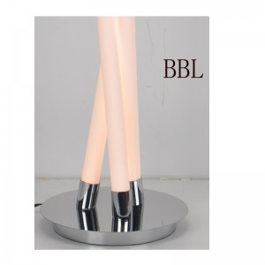 หลอดอะคริลิคตรงสำหรับ LED โคมไฟตั้งโต๊ะ